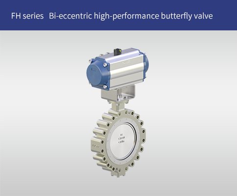 FH series Bi-eccentric high-performance butterfly valve 